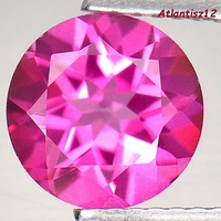 Genuine 100% natural magenta pink topaz gemstone 2.14ct (if) !!! Value: HUF 44,900!