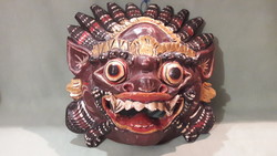 Régi indiai Mahakala maszk
