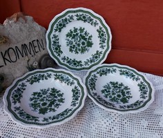 Seltmann Weiden Bavaria német porcelán zöld tányérok tányér