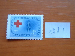 MAGYAR POSTA 3 + 1,50 FORINT 1957 évi légiposta - jótékonysági bélyegek 181 I 