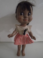 Doll - rubber - retro - Austrian - 18 x 8 cm - perfect