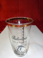 Funny ballantines glass, look at your ass, hanged man. Its height is 9 cm. He has!