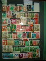 70 darab német bélyeg lot régiek újak kasznált NSZK DDR bundespost stb KIÁRUSÍTÁS 1 forintról