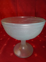 Printed pattern, greyish blue ice cream cup, top diameter 12.5 cm. He has!