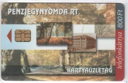Magyar telefonkártya 0262  2004   Pénzjegynyomda Ősz  25 .000 Db-os 