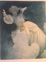 Alfons Mucha a szecesszió koronázatlan királya (1860-1939) múzeumi litográfia 