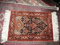 Selyem kézi csomózású perzsa szőnyeg, Tebriz 1960 környéke - soha nem volt földön, újszerű!