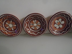 Bowl - 6 pieces - old - 6 x 1 cm - German - perfect