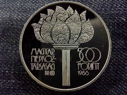 Calgary XV. Téli Olimpia ezüst 500 Forint 1986 PP (id5649)