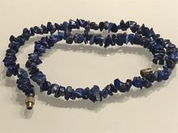Lapis lazuli nyaklánc, 43 cm hosszú
