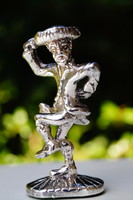 Ezüst táncos figura