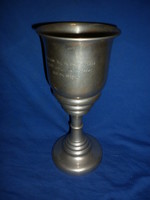 Régi tungsram dalkör fém kupa  1935