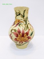 Zsolnay kézzel festett Közepes Orchideás váza