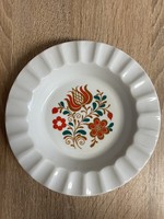 Alföldi porcelán hamutál magyaros mintával