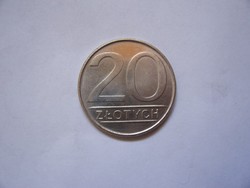 Lengyelország 20 Zlotych 1984  aUNC