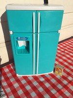 Játék hűtő ice water - műanyag elemes hűtőszekrény - étel ital 