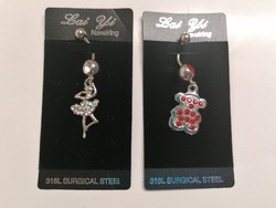 Belly button piercings (376)