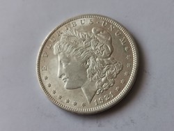 1921 USA ezüst 1 dollár 26,7 gramm 0,900 gyönyörű darab