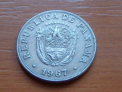 PANAMA 5 CENTÉSIMOS DE BALBOA 1967 #
