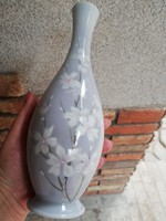 Herendi Bakos Éva  ritka mintájú váza 24 cm