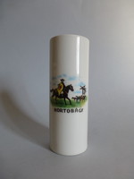 Extrém ritka,henger alakú betyáros váza,Hortobágy