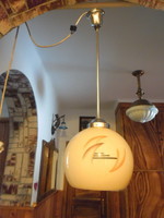 Old art deco chandelier