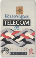 Magyar telefonkártya 0364  1994 Európa Telecom  GEM 1  alsó Moreno        94.000  Db