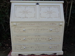 3 chest of drawers, secretary