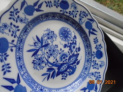 1970 Meissen blue onion pattern dessert plate hutschenreuter