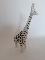 Retro gyűjtői Hollóházi zsiráf porcelán figura