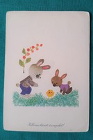 Sóti Klára rajz,húsvéti képeslap