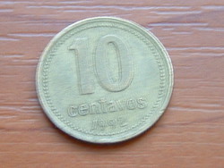 ARGENTIN 10 CENTAVOS 1992