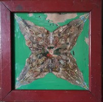 Antik szivarcimke, szivargyűrű montázs, angol, német, monarchia, különleges dohány