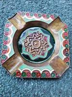 Greek copper decorative ashtray