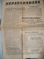 A Népszbadság első száma - 1956. november 2.