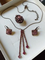 Antique jewelry set