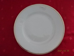 Czechoslovak porcelain, antique cake plate, diameter 19 cm. He has!