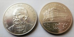 Ezüst 200 Ft Deák Ferenc1994 és ezüst 200 Ft Nemzeti Bank 1992 T1