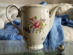 Bavaria porcelán tea kiöntő, virág locsoló kanna