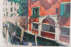 Venice with gondola