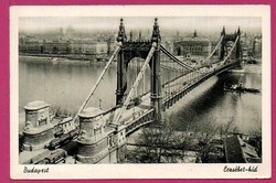 B - 0006     Budapest - Erzsébet-híd régen (Barasits foto)