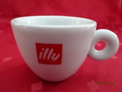 Italian porcelain, illy coffee cup, diameter 6 cm. He has!