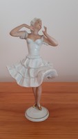 Unterweissbach porcelán táncosnő