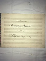 /1835/ Die Klosterglocken. Les gloches du Monastére. Nooturne.pour lo Piano pour Zefébure- Nely 