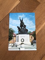 Eger - Dobó István szobor képeslap