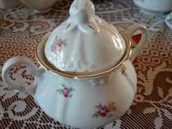 Antique porcelain sugar bowl 9 x 9 fedo nelkul xx