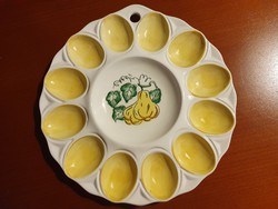 Porcelán tojás tál,tányér, kínáló - nem csak húsvétra