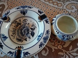 Delft Dutch porcelain ashtray x