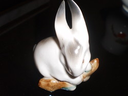 Antique Zsolnay rabbit