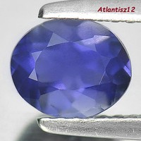 The value of a real, 100% natural violet blue iolite (cordierite) gemstone is 0.86ct (vsi): 30,100 HUF!